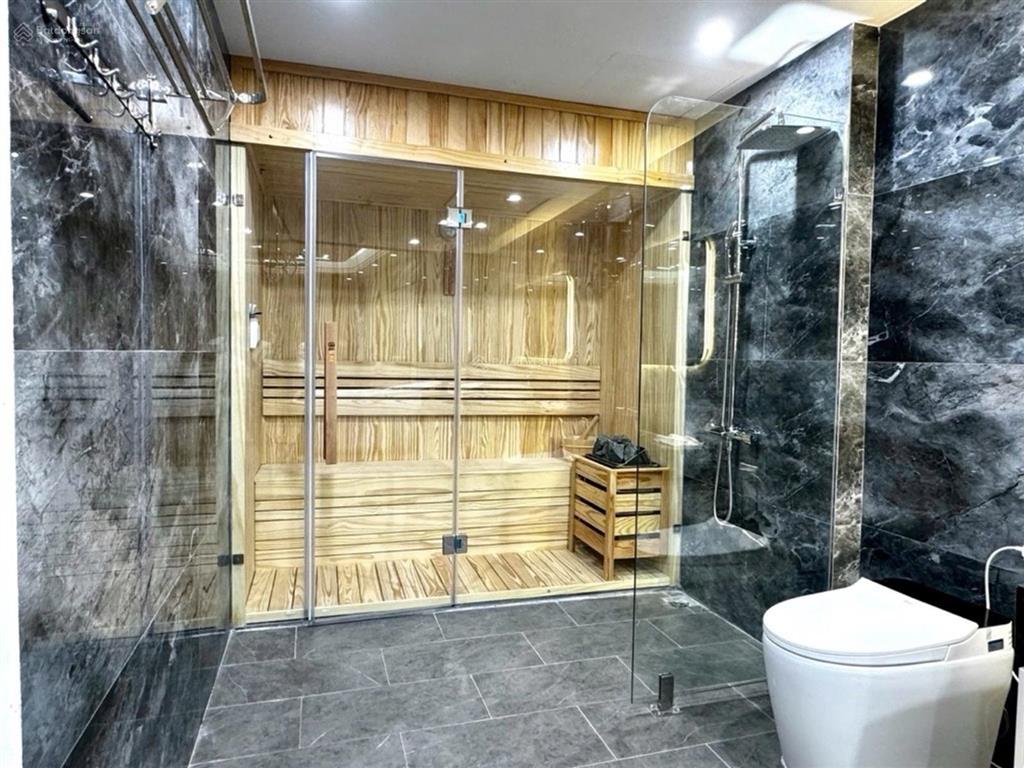 Nhà hồng tiến, dt 55 mét, 6 tầng mới đẹp từng chi tiết