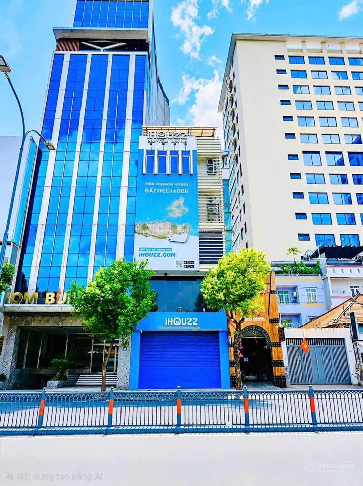 Cho thuê tòa nhà mặt tiền đường nam kỳ khởi nghĩa quận 3  dt 6,5x12  hầm 7 tầng  giá 80 triệu