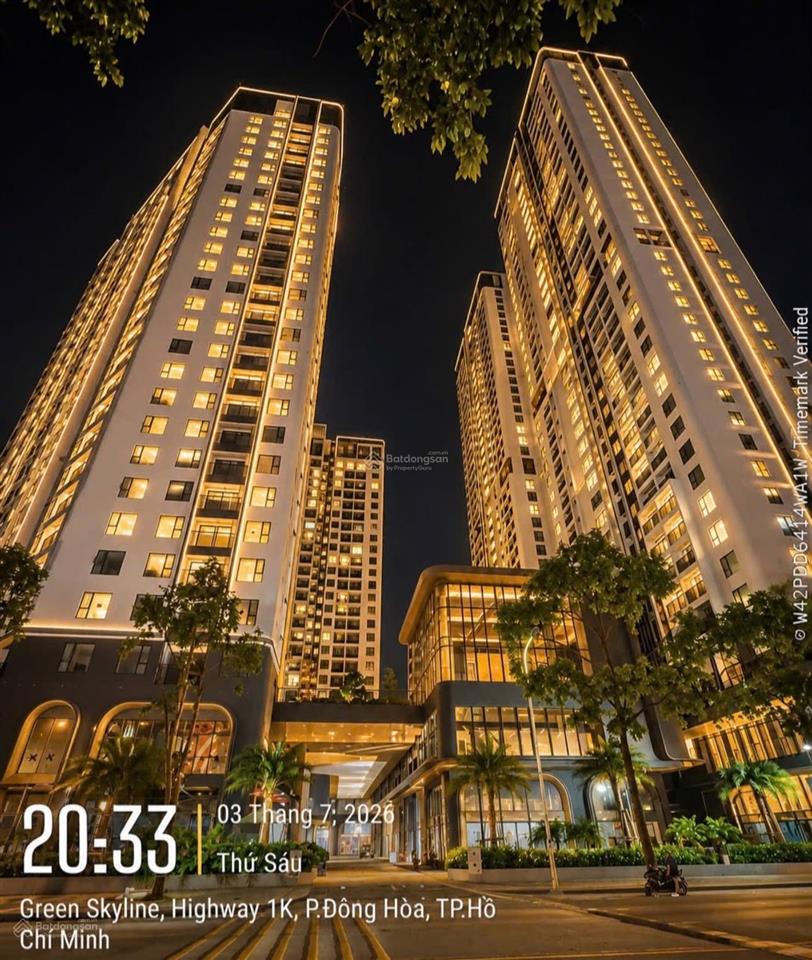 Green skyline dĩ an | 2pn full nội thất | vị trí giáp tp. hcm | giá tốt