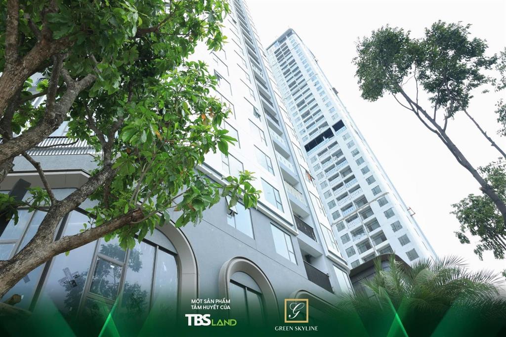 Green skyline căn hộ 1pn+ 55m2 chỉ thanh toán từ 750 triệu là nhận nhà.