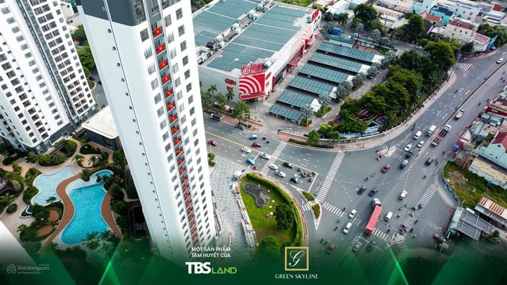 Căn hộ green skyline 2pn 55m2 đã xây xong