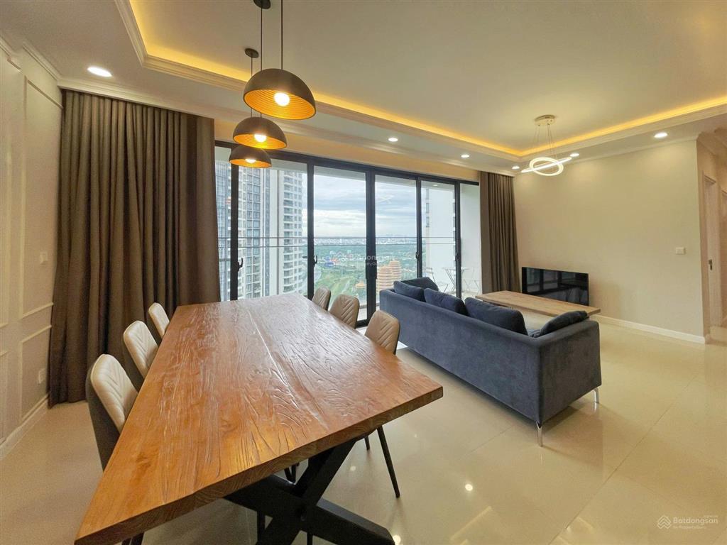 Cho thuê 3pn, 150m2, chung cư estella heights quận 2, tầng sân vườn, đầy đủ nội thất