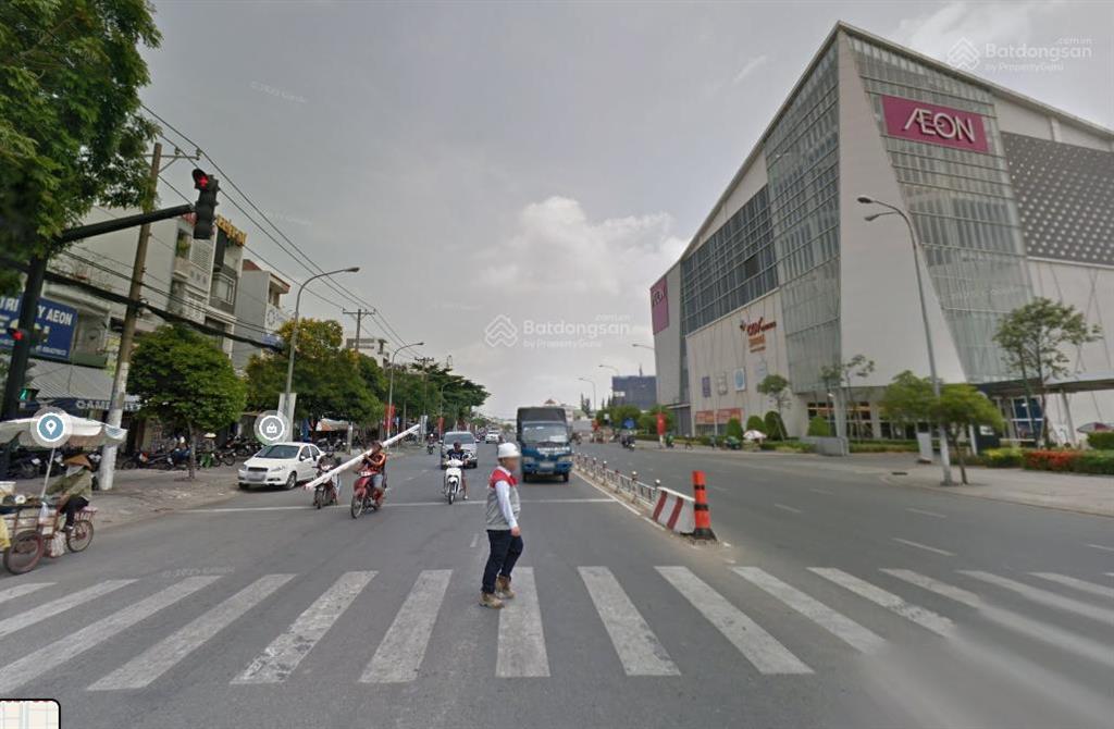 Ngay aeon mall  tòa nhà tl góc 2 mặt tiền hầm 7 tầng  8x22m, hđt dk 310 triệu/th  giá 52 tỷ