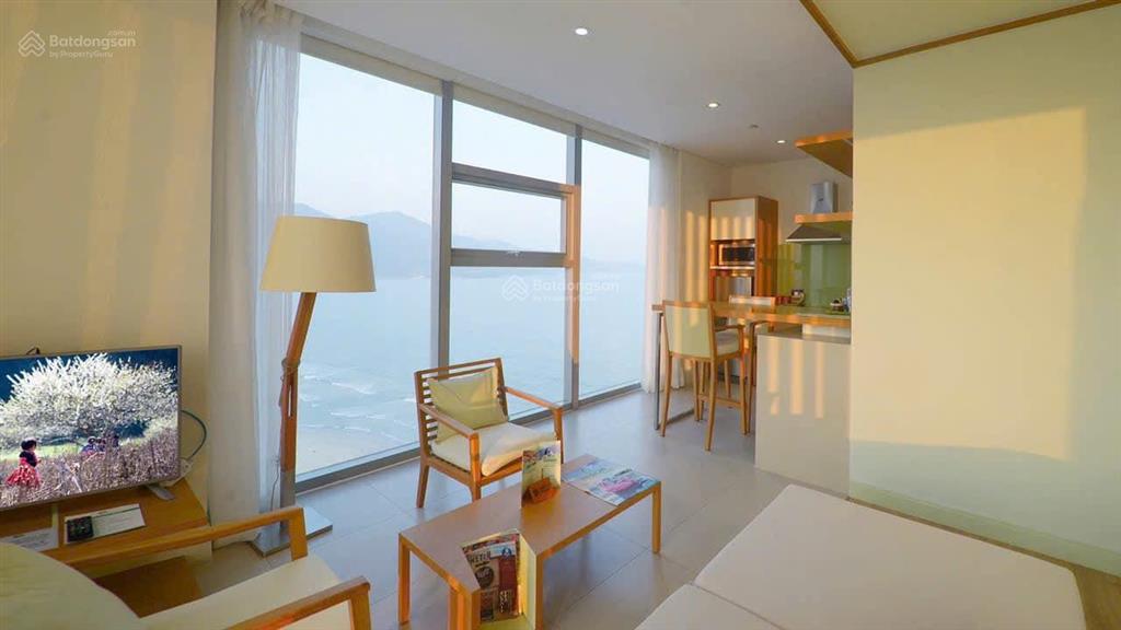 Cần bán căn studio view biển, full nội thất, sổ hồng sẵn công chứng ngay