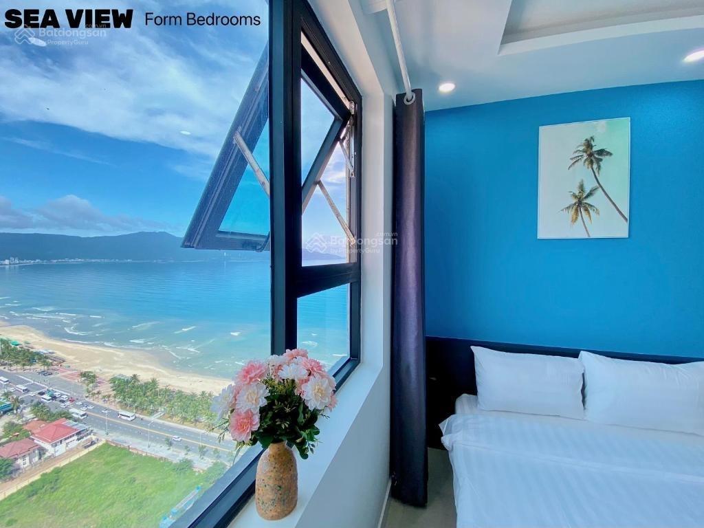 Bán gấp căn góc hoa hậu 2pn tầng cao view trực diện biển + bán đảo sơn trà, hỗ trợ vay 70%