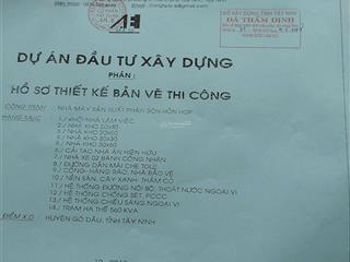 Cần bán khu xưởng mặt tiền quốc lộ 22b gò dầu, tây ninh