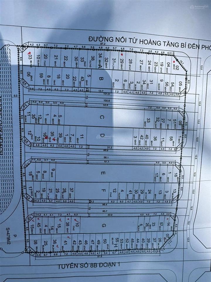 Bán đất tái định cư nguyễn đình tứ. 50m2 đường 17m 2** tr/m2. đầy đủ pháp lý hạ tầng