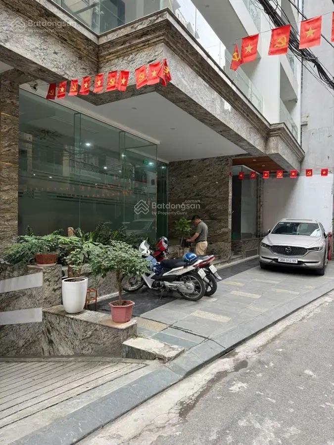Siêu phẩm toà văn phòng  ô tô tránh  2 mặt ngõ  7 nổi  1 hầm . doanh thu 2,5tỷ