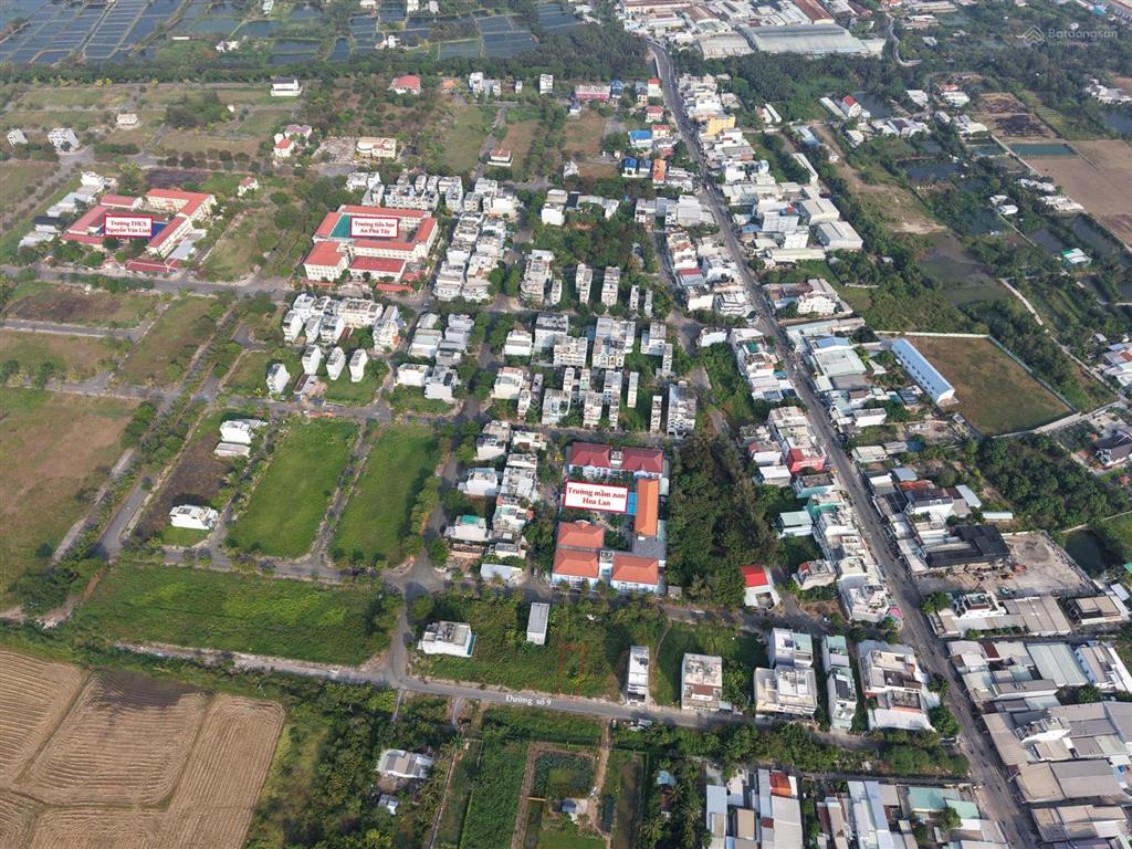 Bán lô đất trong kdc an phú tây 47 mẫu  đường số 09 21,5m  166m2