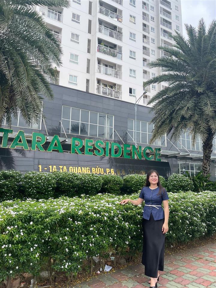 Bán nhanh căn 3pn cc tara residence q8  đã có sổ hồng  full nt