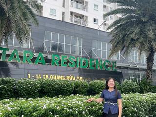 Bán nhanh căn 3pn cc tara residence q8  đã có sổ hồng  full nt
