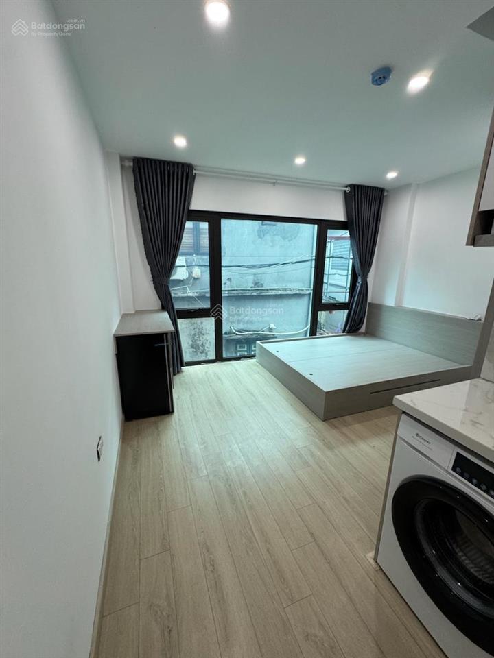 Bán toà chdv lô góc phố pháo đài láng. 75m2x7t thang máy, 21 phòng full nội thất. d/thu 130tr/tháng