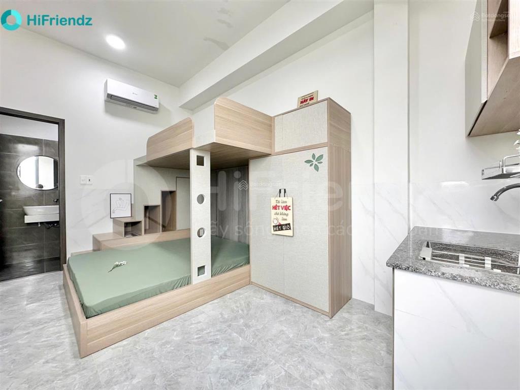 Trống sẵn studio giường tầng ngay võ văn hát, gần ufm, fpt, hutech, khu cnc, công ty samsung, tti