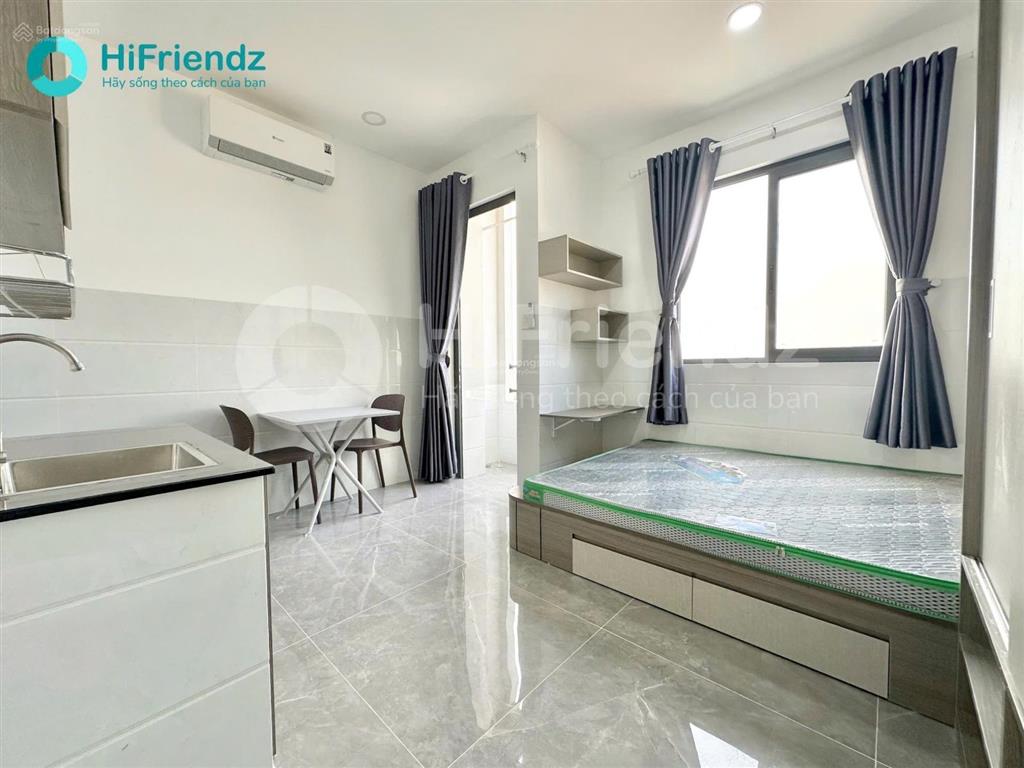 Studio ban công full nội thất máy giặt riêng ngay lã xuân oai, gần võ văn hát, khu cnc, ufm, fpt