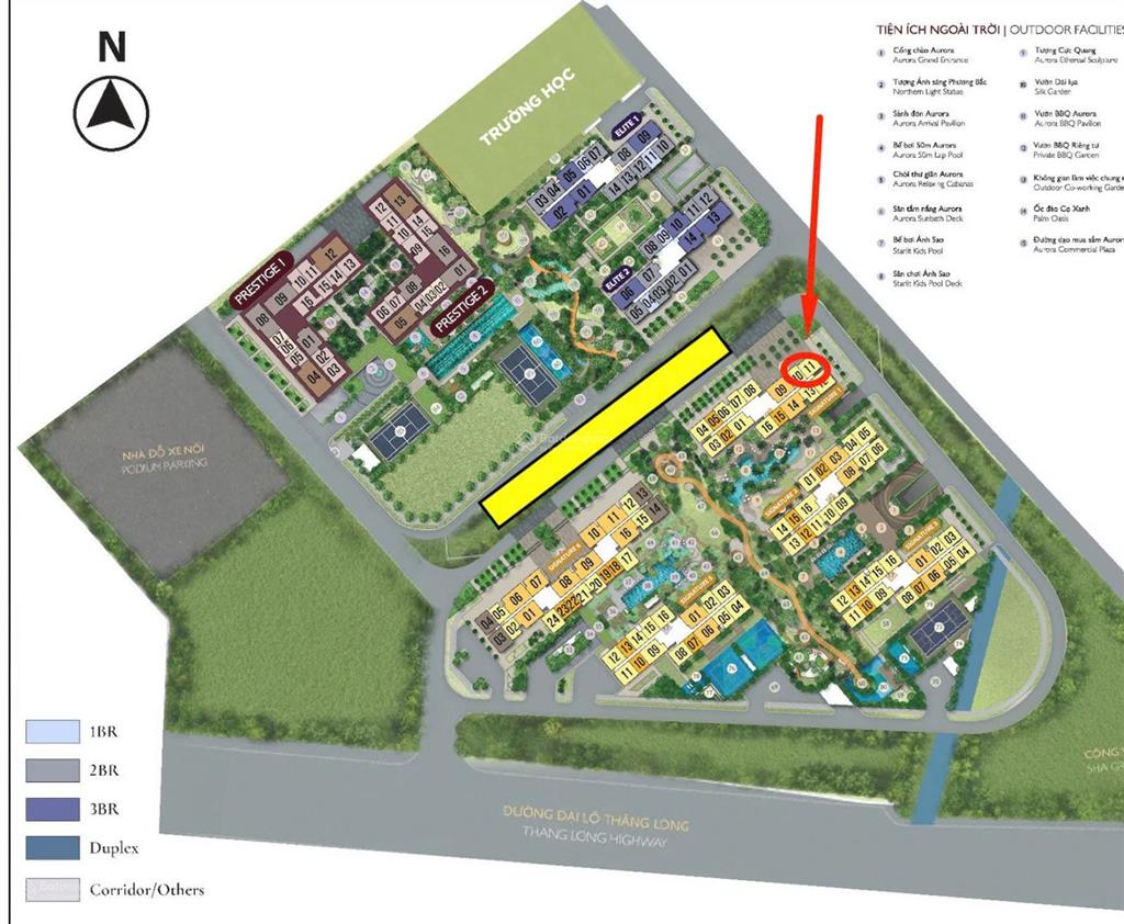 Siêu hiếm! chính chủ gửi bán căn 3pn +2wc  117m2, view ngoại khu, tầng đẹp, tại lumi hà nội