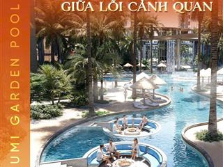 Căn hộ 3pn  alumi view hồ onsen căn góc siêu đẹp