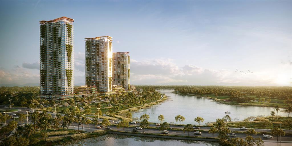 Bán căn mezza onsen view sông hồng  căn hiếm có