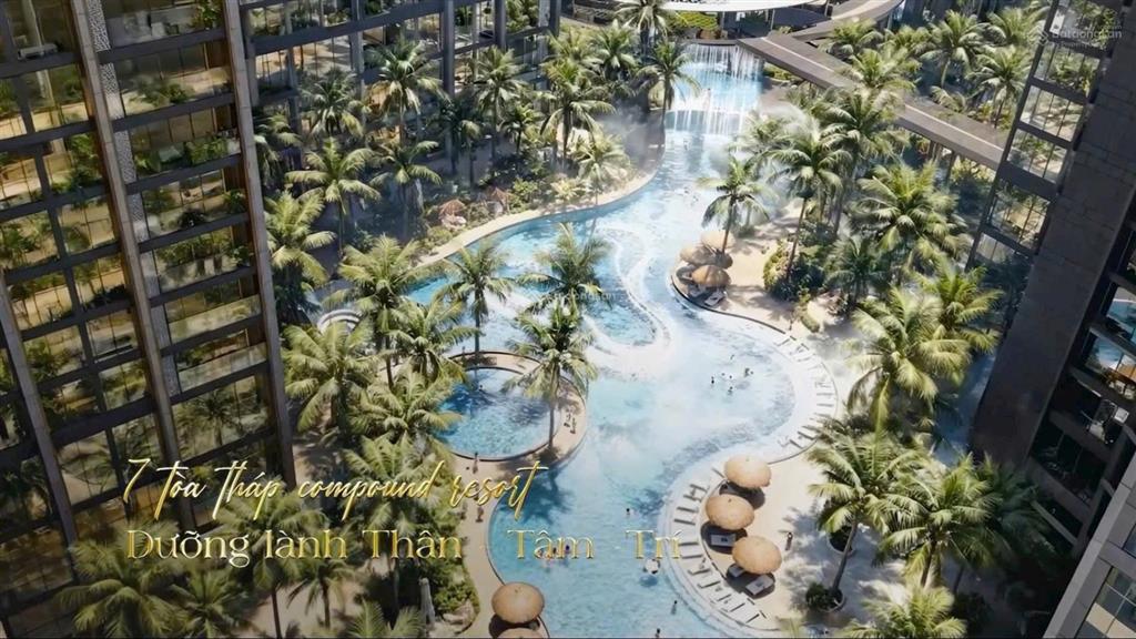 Bán căn 3pn  alumi trục 01, view nội khu đẹp hơn resort