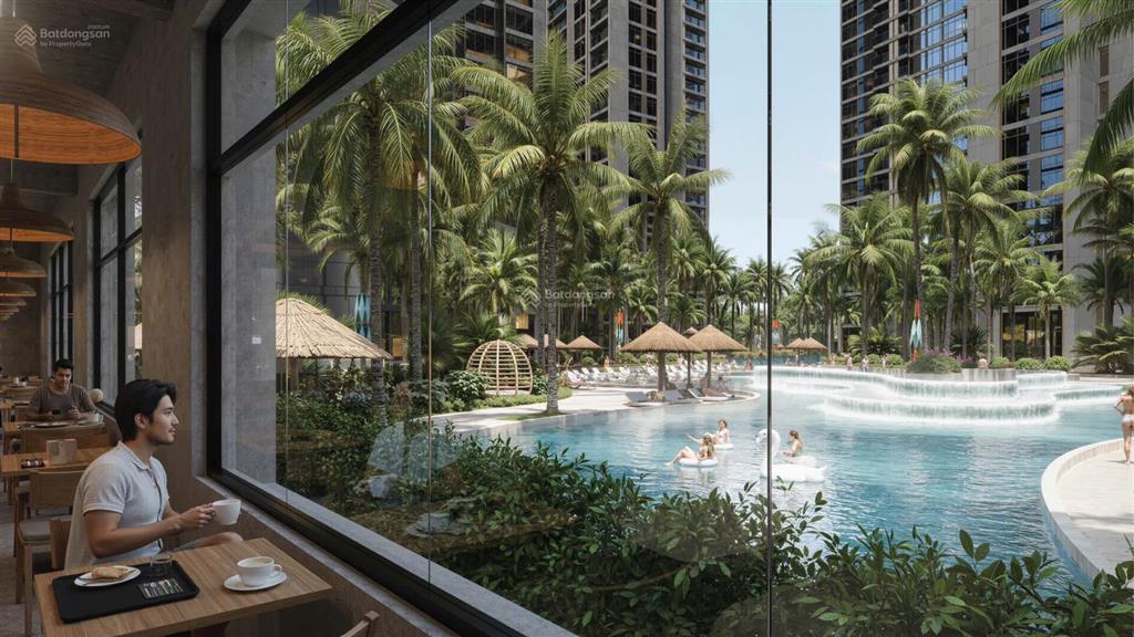 Bán căn 3pn  alumi trục 01, view nội khu đẹp hơn resort