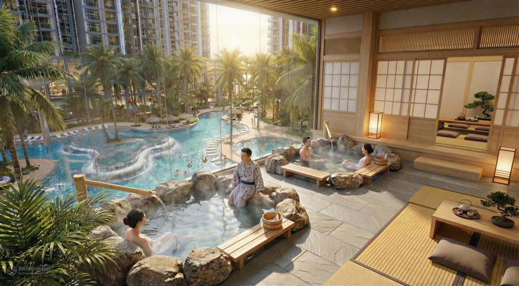 Bán căn 3pn nội thất liền tường khoáng nóng tự nhiên alumi  alluvia city
