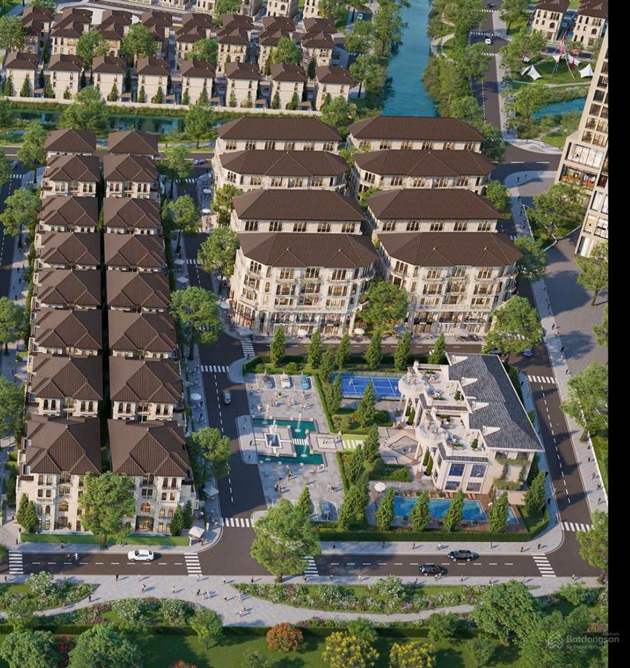 Shophouse alluvia city đối diện chung cư alumi  khoáng nóng tự nhiên bên sông hồng