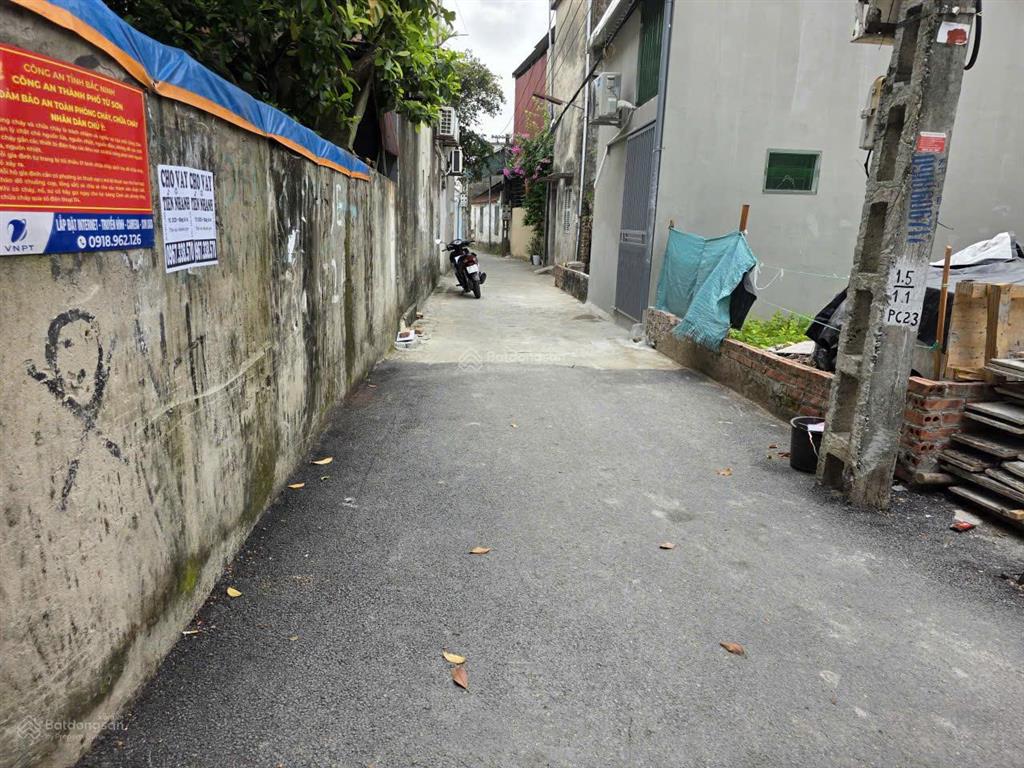 Bán đất phố doi sócphù chẩntừ sơn 42,2m²  ngõ ô tô tải vào đất  gần vsip  cao tốc  chỉ 2,75tỷ