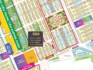 Căn shophouse sao biển 6 diện tích 55m2 ban công to giá chỉ 8.7 tỷ.  0917 099 ***