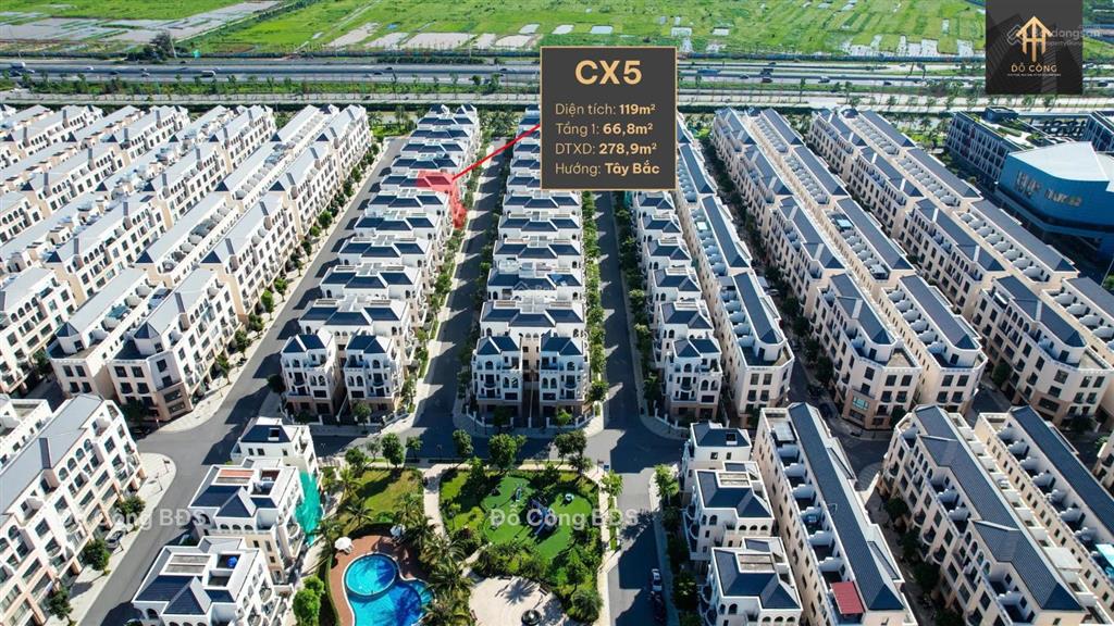 Biệt thự tứ lập cọ xanh giá tốt dự án vinhomes ocean park 2.  mr công 0917 099 ***