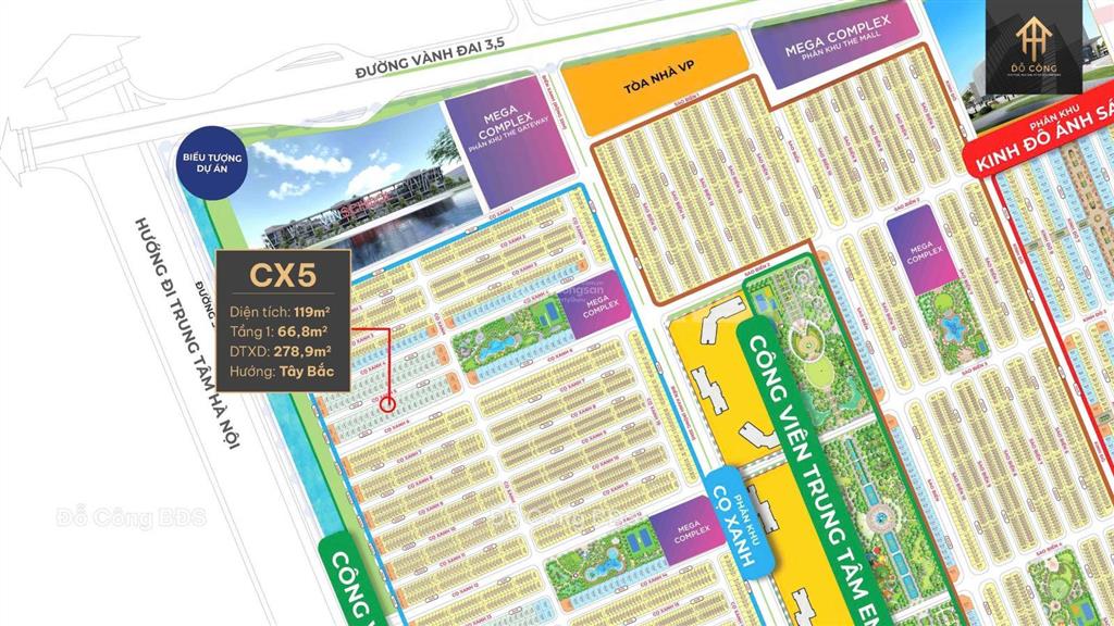 Biệt thự tứ lập cọ xanh giá tốt dự án vinhomes ocean park 2.  mr công 0917 099 ***