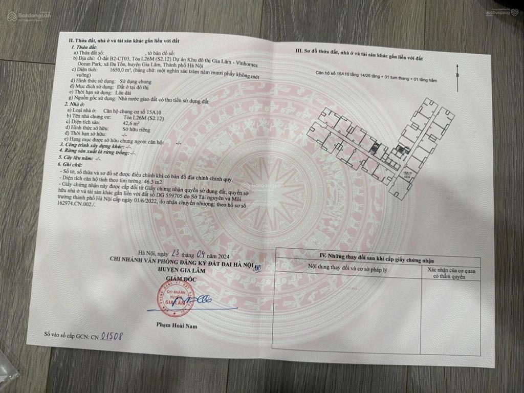 Căn hộ đập thông 4pn 3wc view hồ + vin uni đẹp tại tòa s2.12 sẵn hợp đồng thuê.  0917 099 ***