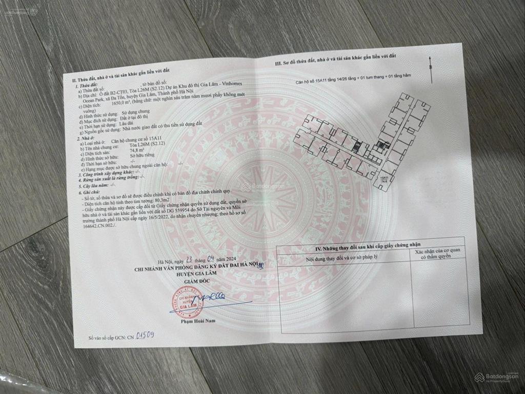 Căn hộ đập thông 4pn 3wc view hồ + vin uni đẹp tại tòa s2.12 sẵn hợp đồng thuê.  0917 099 ***