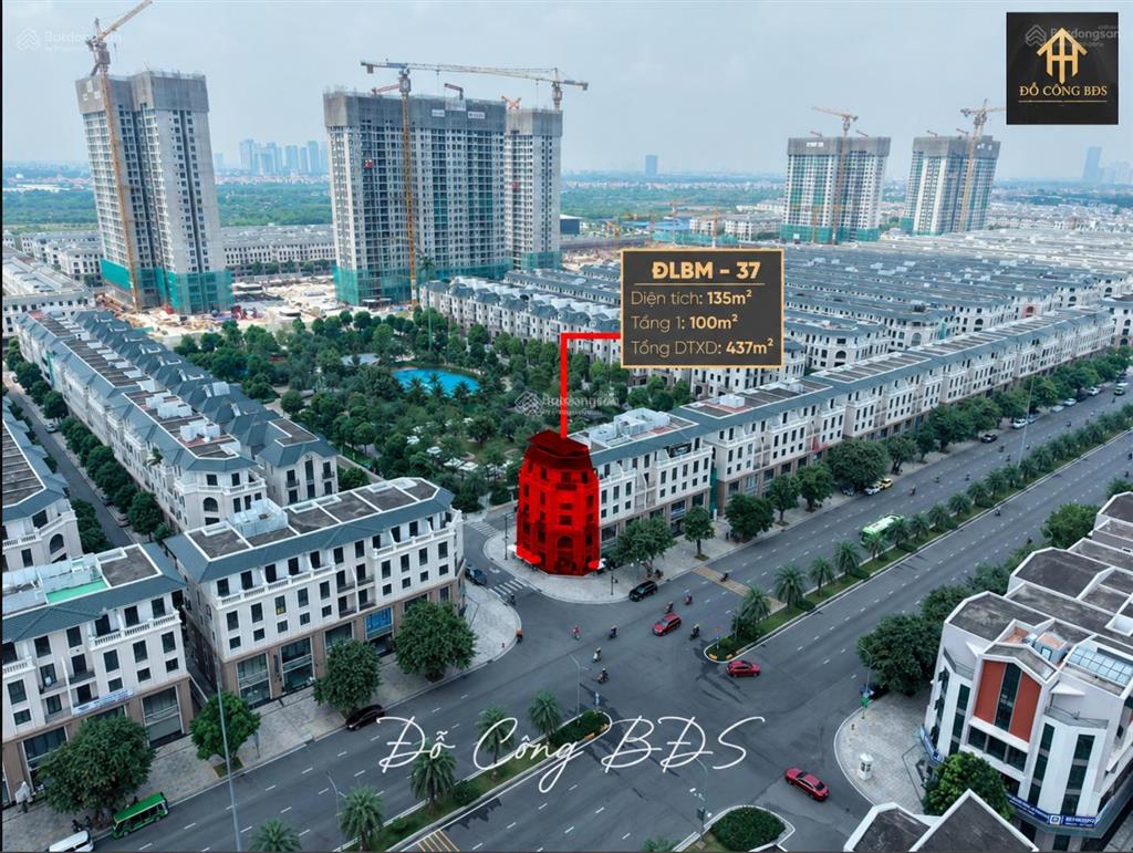 Đlbm37, shophouse sở hữu lâu dài 3 mặt đường lớn, vị trí đắc địa tại vhocp3.  0917 099 ***