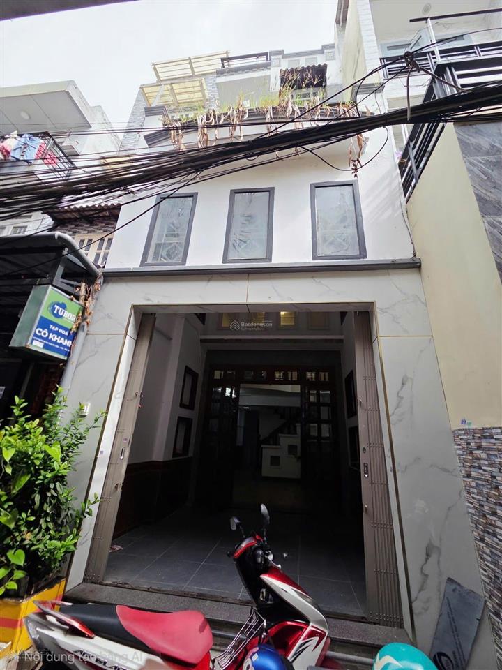 Cho thuê nhà ni sư huỳnh liên  4x13m, 4 tấm, 5pn, hẻm 4m an ninh, gần đồng đen, hồng lạc, bàu cát