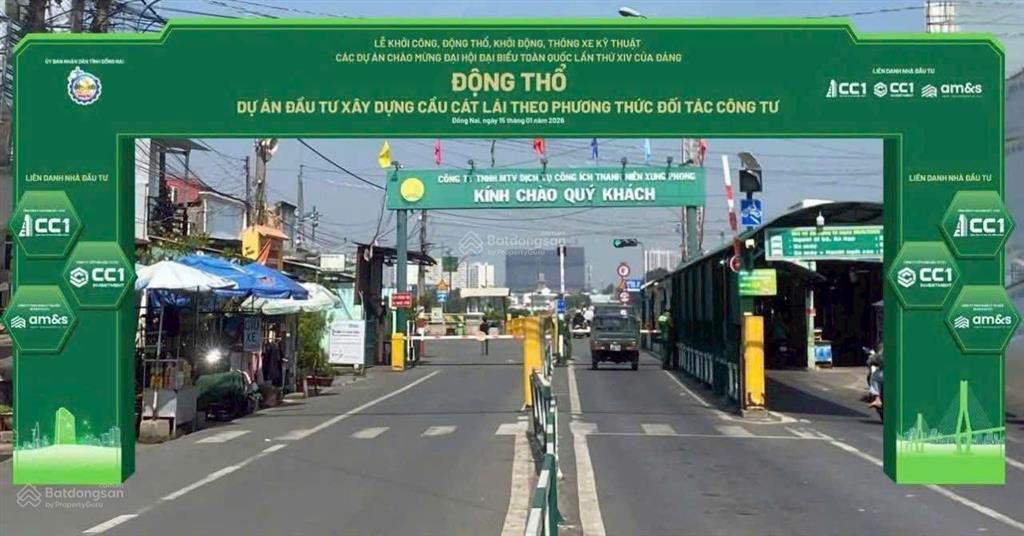 Thanh lý nh bán gấp lô đất gần cầu cát lái, 10x19m giá chỉ 2.4 tỷ