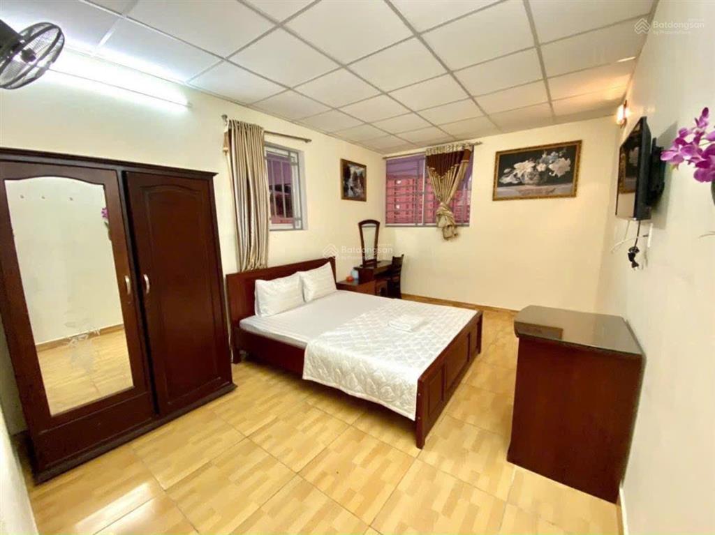 Chdv quang trung 125m2  6 tầng có hầm  14 phòng  hẻm 5m 1 trục