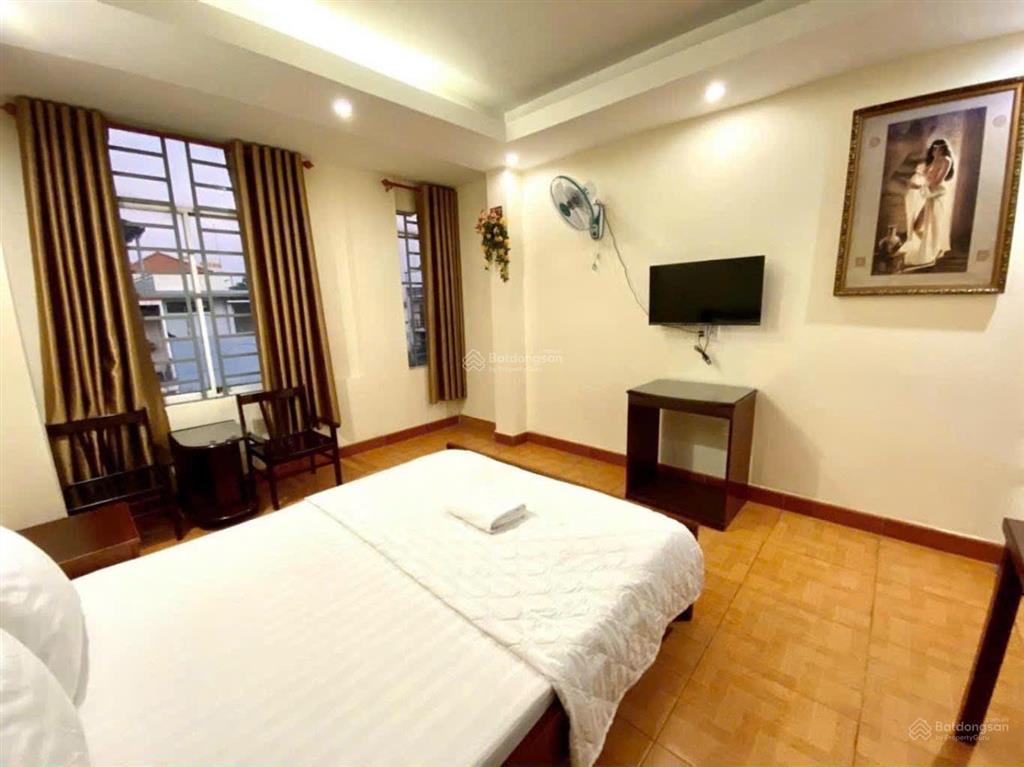Chdv quang trung 125m2  6 tầng có hầm  14 phòng  hẻm 5m 1 trục