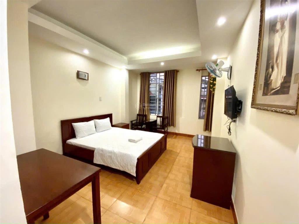 Chdv quang trung 125m2  6 tầng có hầm  14 phòng  hẻm 5m 1 trục