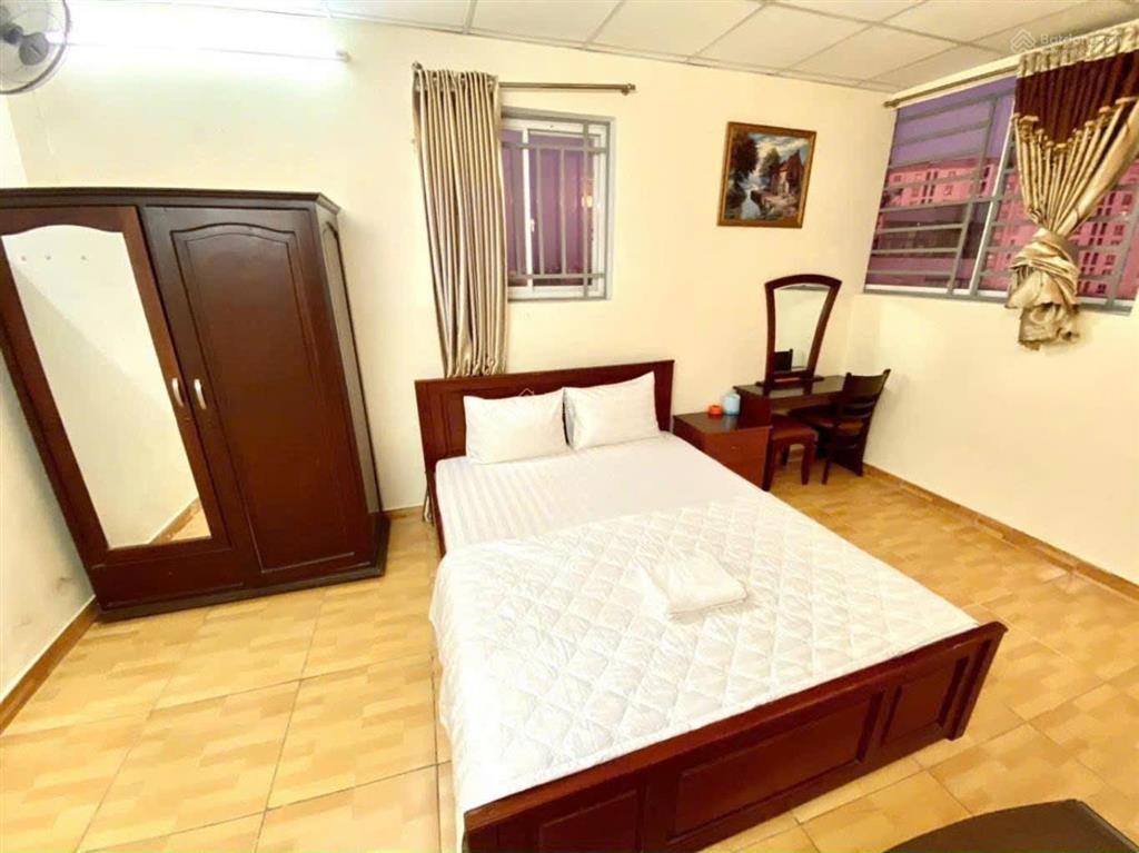 Chdv quang trung 125m2  6 tầng có hầm  14 phòng  hẻm 5m 1 trục