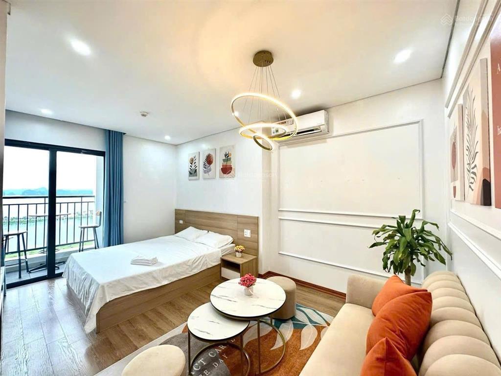 Căn hộ view biển sẵn sổ đủ nội thất cách biển 700m trung tâm đông dân cư gần trường chợ