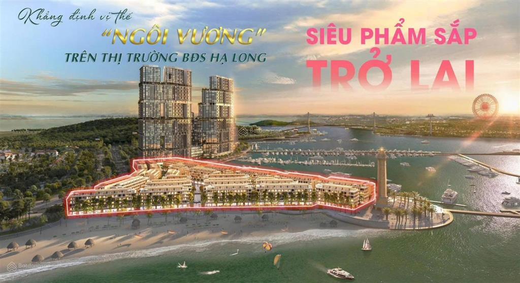 Shophouse cảng tầu phố thương cảng sản phẩm 1 0 2 kinh doanh sầm uất vị trí trung tâm du lịch