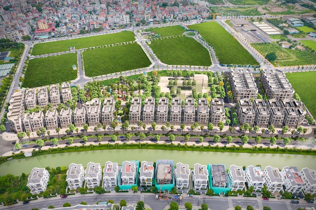 270 triệu/m2 đất có song lập 145m2  550m2 sàn  xẻ khe view công viên thoáng mát.  0945 892 ***