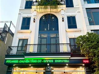 Mặt phố quốc lộ 6 cam kết không quy hoạch. dt 132m x 6 tầng thang máy. kinh doanh đỉnh. giá 17.8tỷ