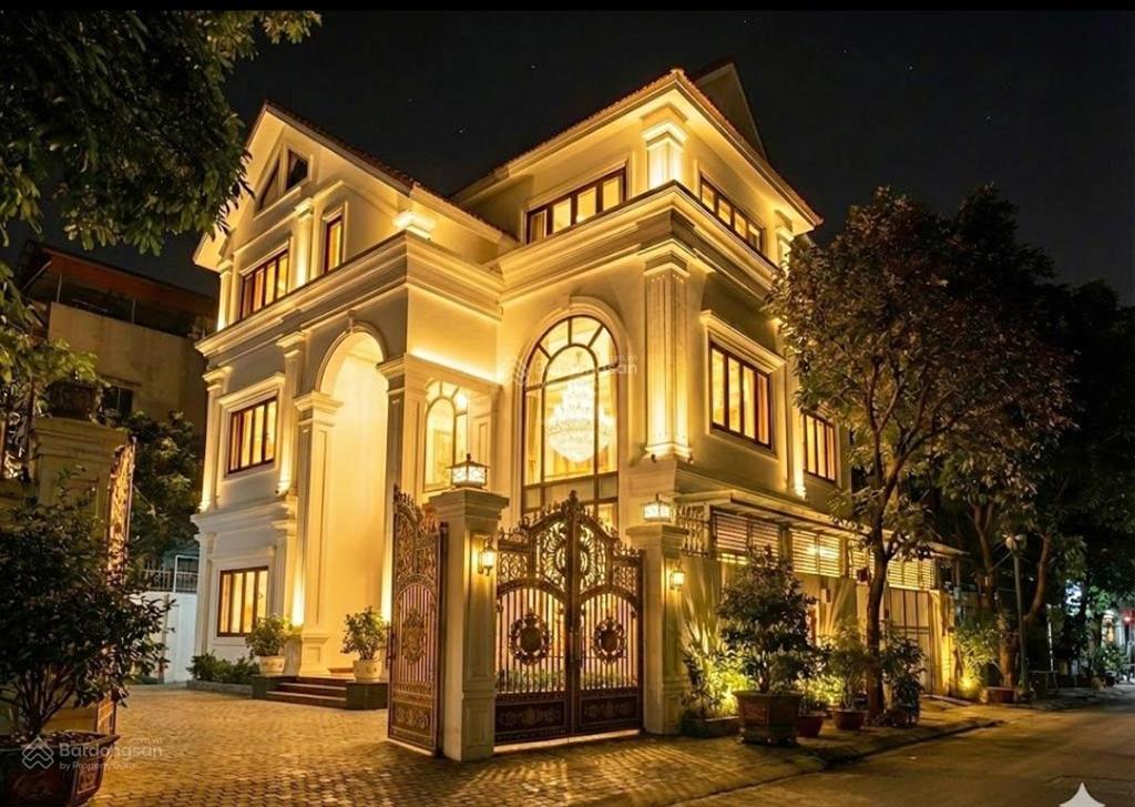 Biệt thự việt kiều châu âu hà đông công viên  lô góc  kinh doanh. dt223m2 x 4 tầng. giá 35 tỷ.
