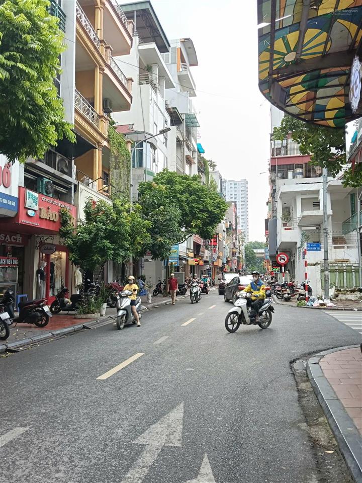 Mặt phố tô hiệu, hà đông, 77m, 5 tầng, giá 21 tỷ, vỉa hè rộng, ô tô tải, kd nhộn nhịp