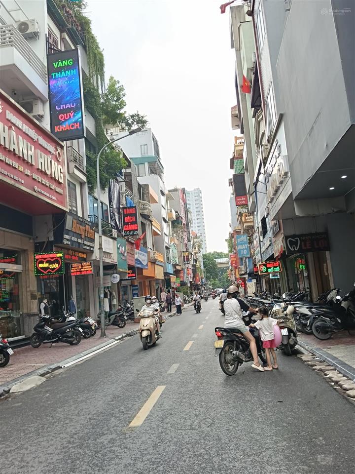 Mặt phố lê lợi, hà đông, 74m, 4 tầng, giá 21 tỷ, ô tô tải, kd đỉnh cao