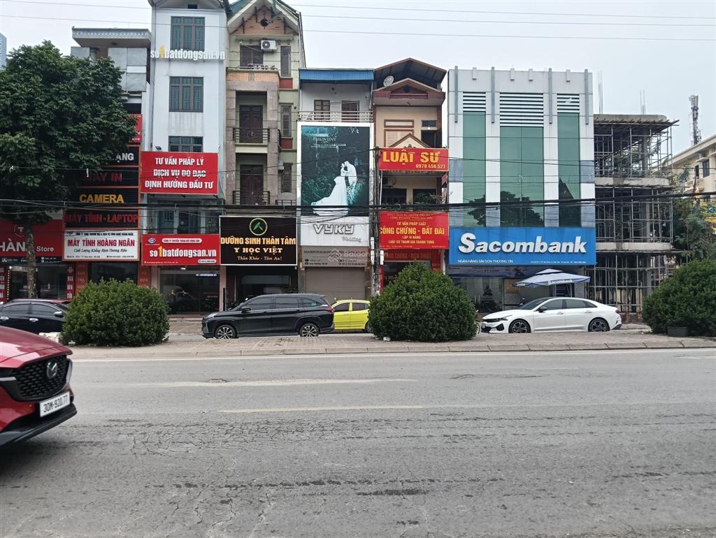 80m2 trung tâm thị trấn sóc sơn mặt đường ql3 kinh doanh sầm uất