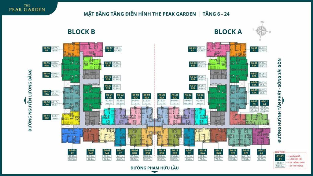 Nóng nhận booking căn hộ 2, 3 pn  ot  sh  duplex the peak garden ngay phú mỹ hưng chỉ 50tr/căn