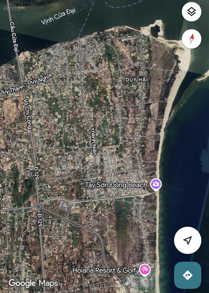 Cần bán gấp nhà sát biển, cạnh resort casino hoiana giá chỉ 6tr/1m2