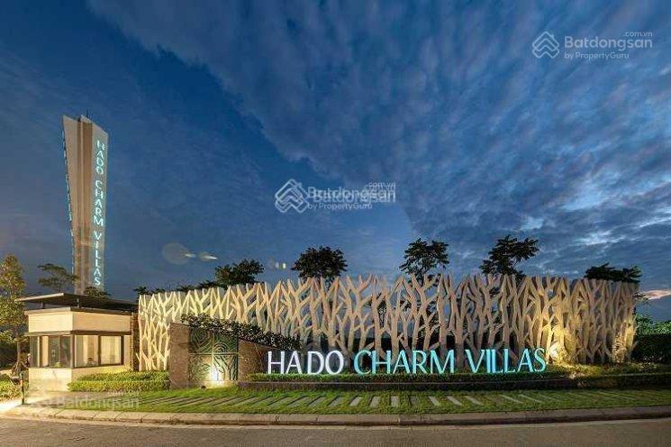 Bán nhanh căn biệt thự 250m2. mt 15m siêu vip. hado charm villas. sổ đỏ lâu dài