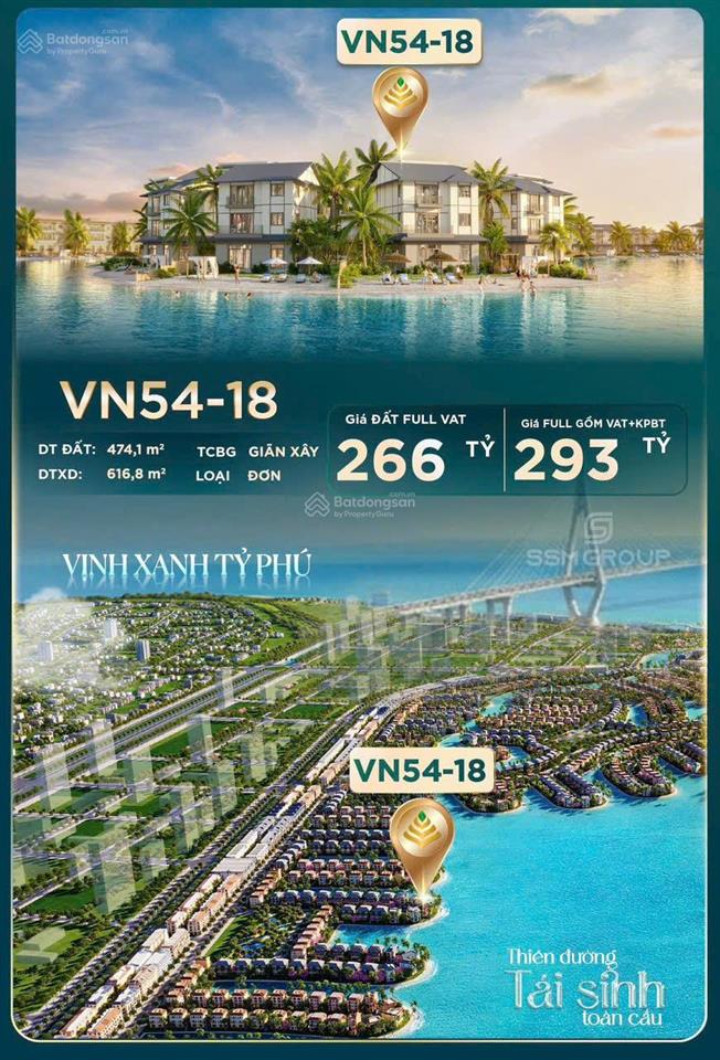 Bán gấp biệt thự siêu vip vinhomes cần giờ,  0984 879 ***